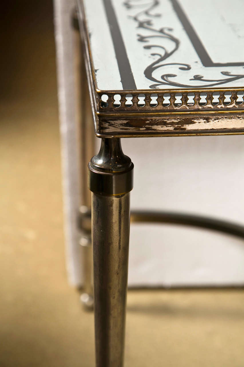 American Vintage Hollywood Regency Style Coffee Table