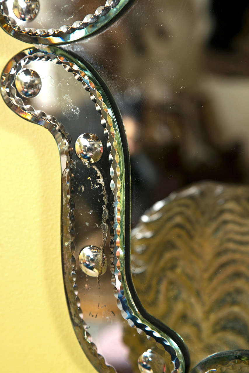 20th Century Beautiful Venetian Style Mirror