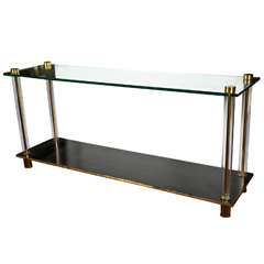 Vintage Mid-Century Style Console Table by Jansen