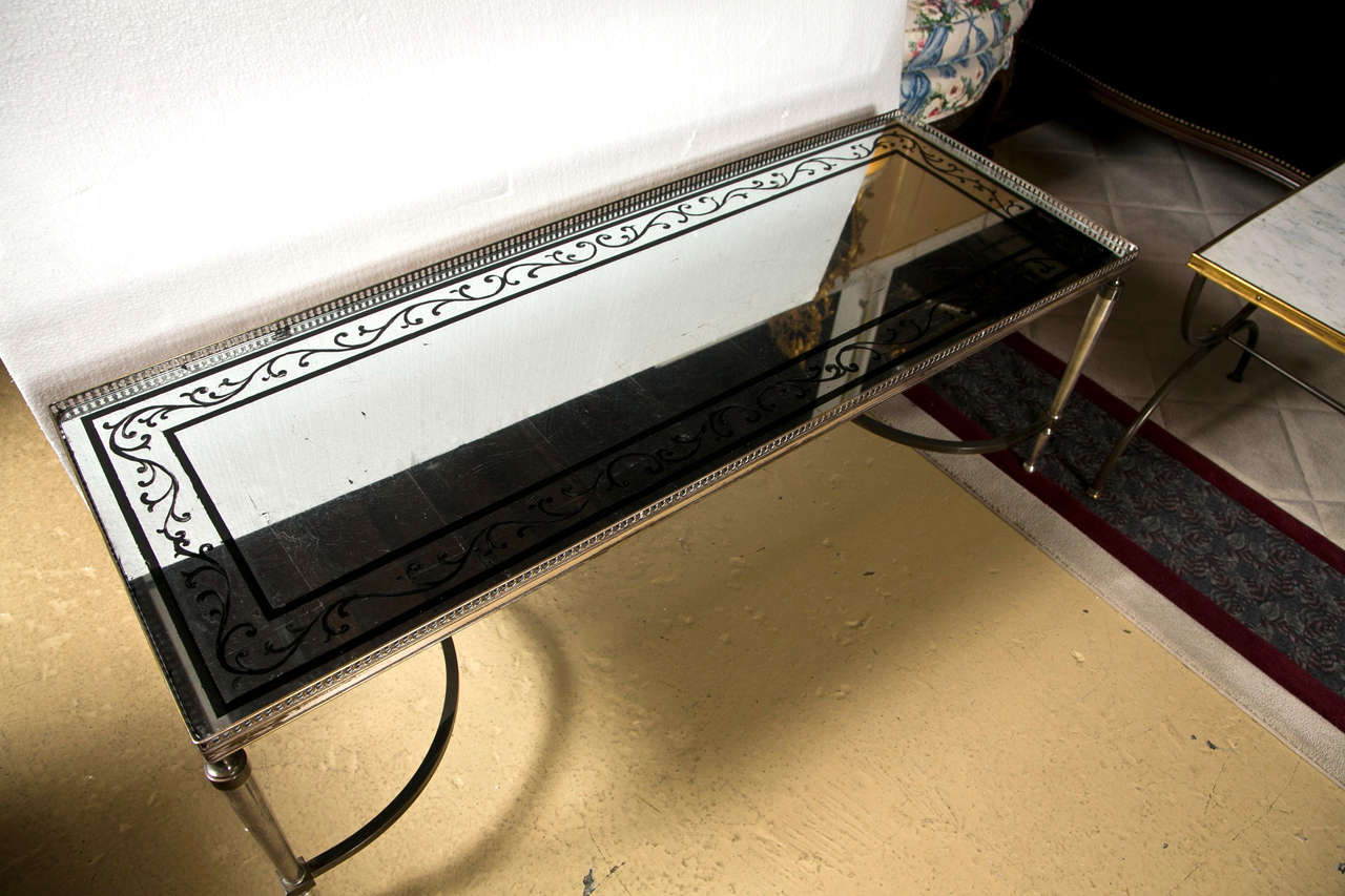 Vintage Hollywood Regency Style Coffee Table at 1stdibs