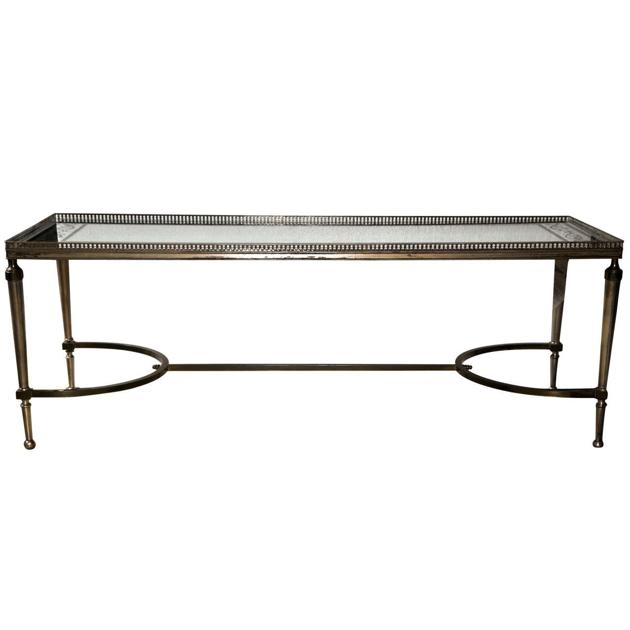 Vintage Hollywood Regency Style Coffee Table at 1stDibs