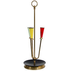 Single Mid Century Italian Table Lamp by Stilnovo 5