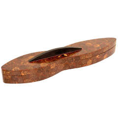 R&Y Augousti Sliced Penshell/Coconut Shell Lidded Box 11