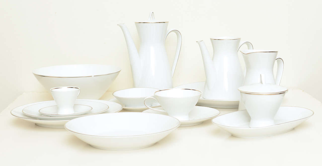 Modern Rosenthal Vintage Porcelain Dinner Service/Tableware