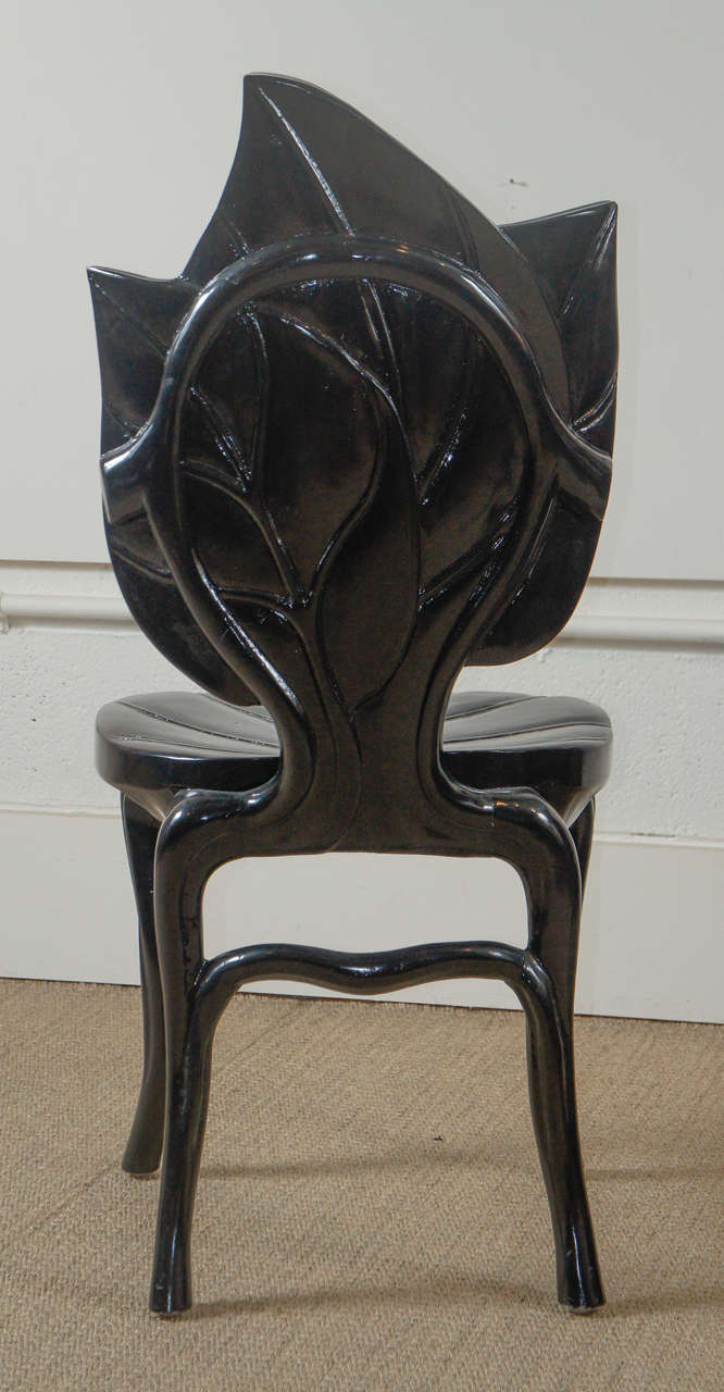 Mid-20th Century An Amazing Set of Eight Palm Leaf Chairs For Sale