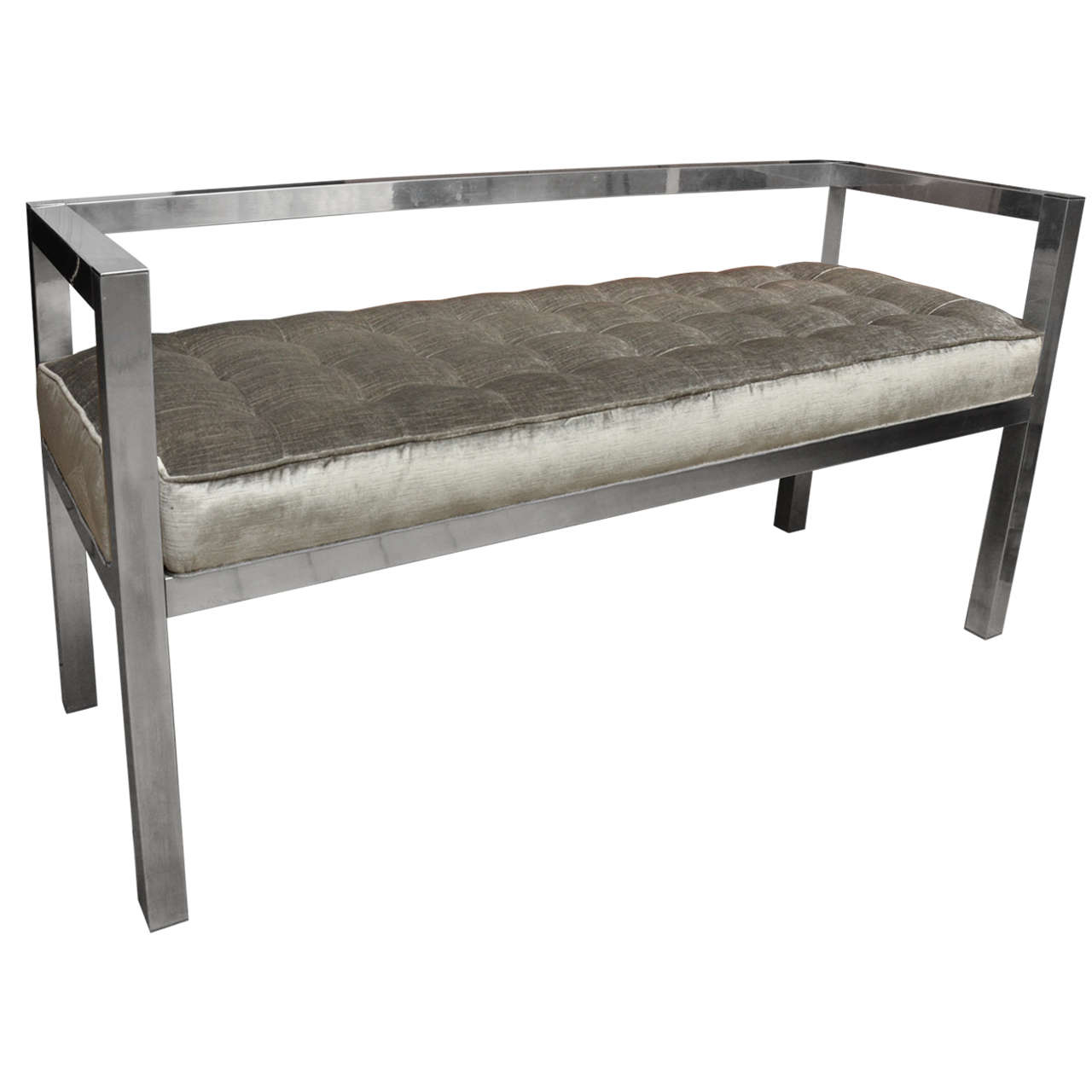 Chromed Aluminum Bench