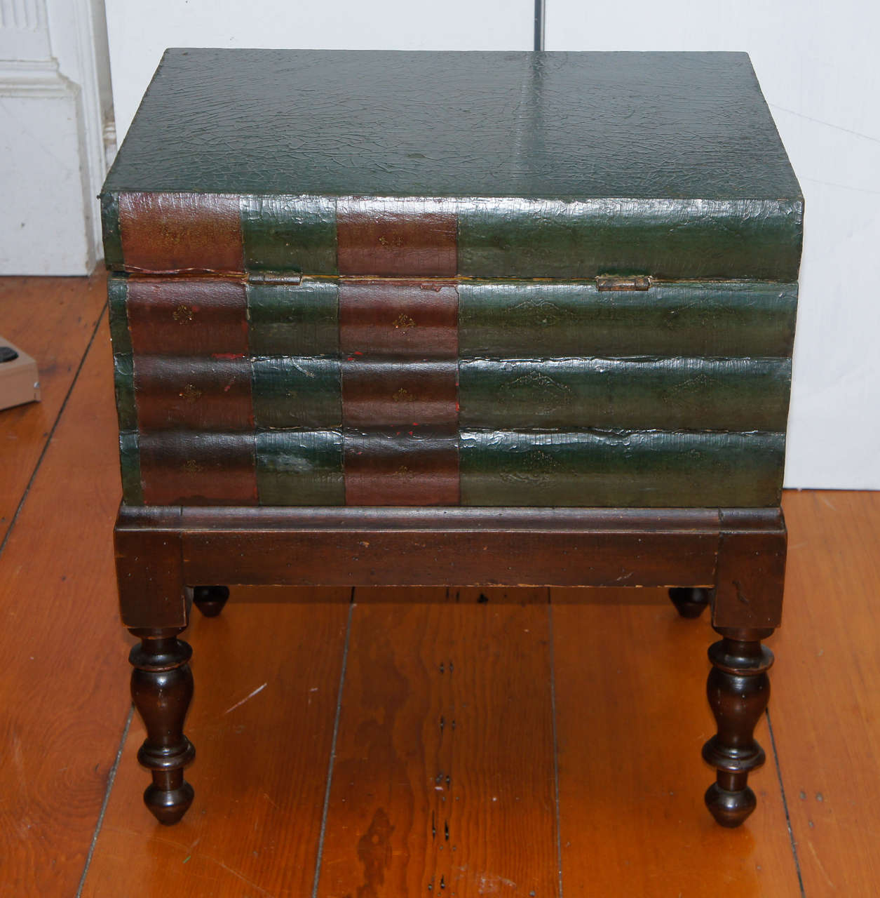 Victorian Bible Box in the Form of a Stack of Four Books 3
