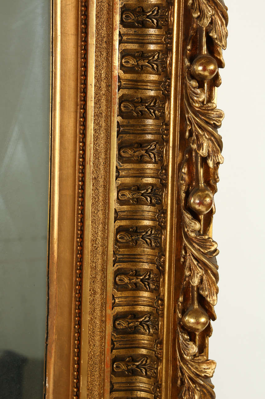 19th Century Large Giltwood Mirror