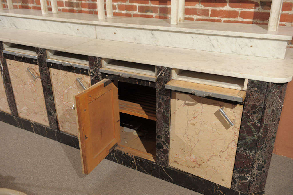 French Marble Butcher Counter 3