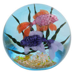 Ken Rosenfeld Beta Fish Paperweight