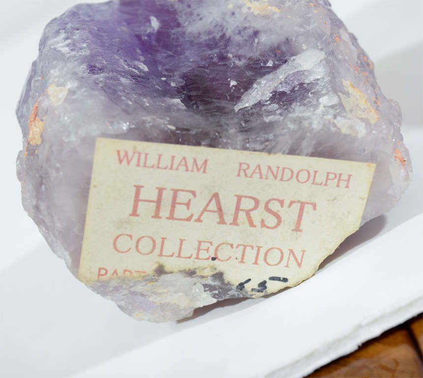 Exquisite Pair of Amethyst Geodes from the Hearst Collection 4
