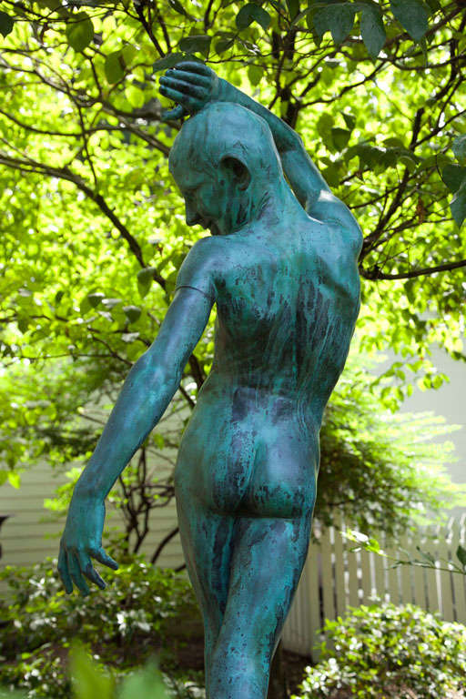 Graceful Bronze Figure of a Young Dancer 4