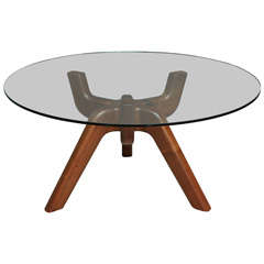 "Ragno" Circular Table by Giovanni Michelucci