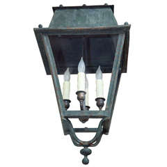 19th C French Steel Lantern from Bordeaux