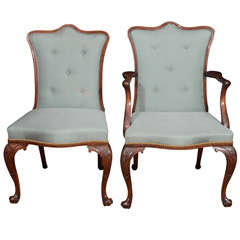 A Set of Ten 18th/19th Century Hepplewhite Dining Chairs in the