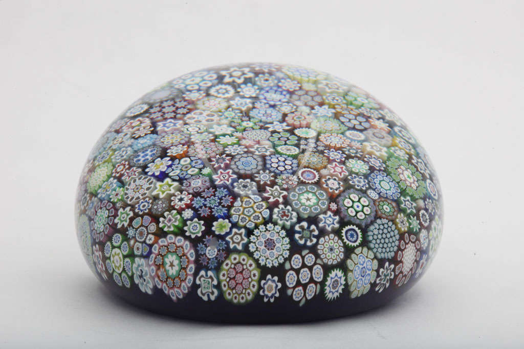 Peter McDougall Close Packed Millefiori Paperweight 2