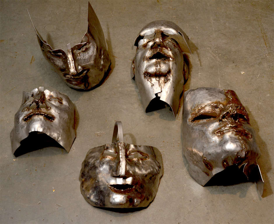 Collection of Bronze Bust Casting Molds For Sale 2