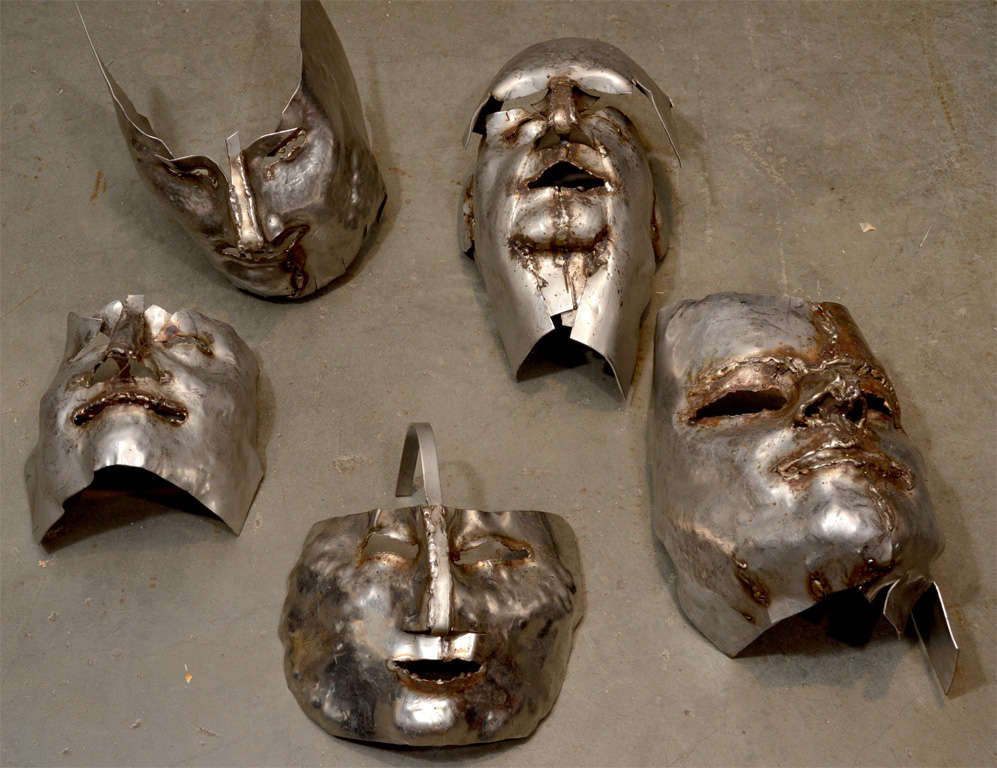 Collection of Bronze Bust Casting Molds For Sale 3