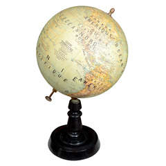A Magnificent French Terrestrial Globe by J. Forest