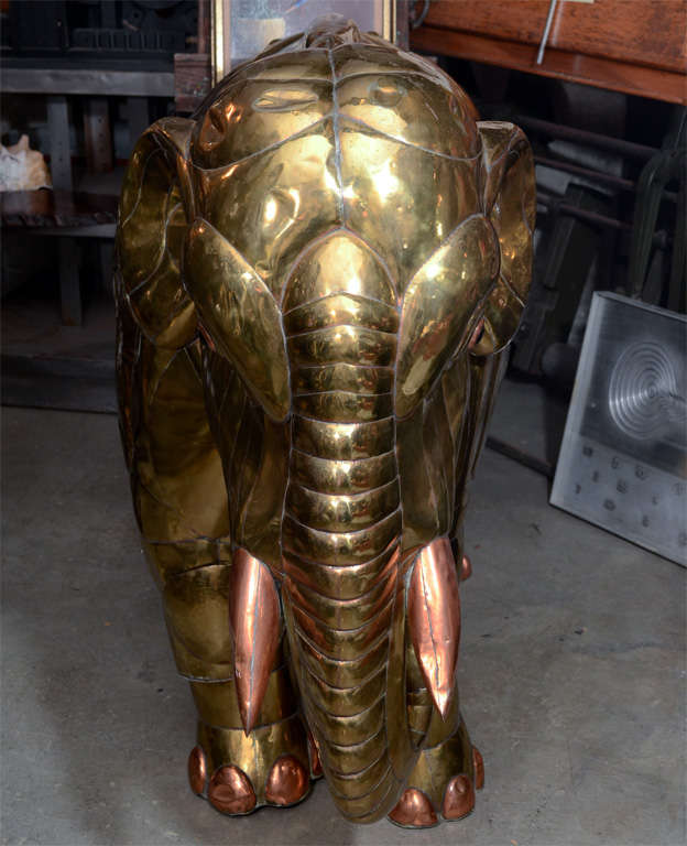Brass Incredible Sergio Bustamante Elephant