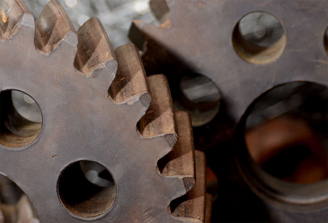 Collection of Early 20th Century Micarta Industrial Gears In Good Condition In New York, NY