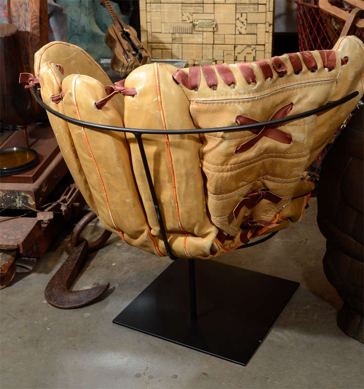 Awesome Giant Baseball Glove Window Display at 1stdibs