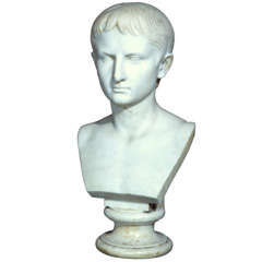 Marble Bust of a Young Caesar
