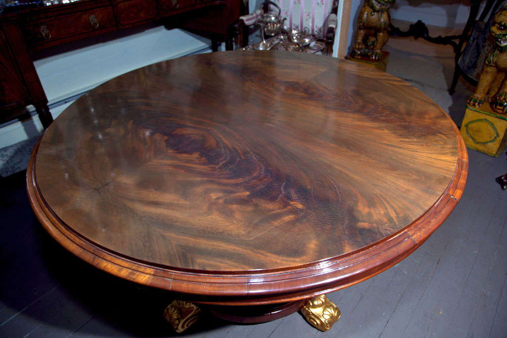 William IV Tilt-Top Centre Table In Excellent Condition For Sale In Woodbury, CT