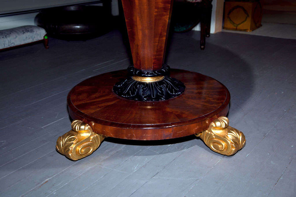 Giltwood William IV Tilt-Top Centre Table For Sale