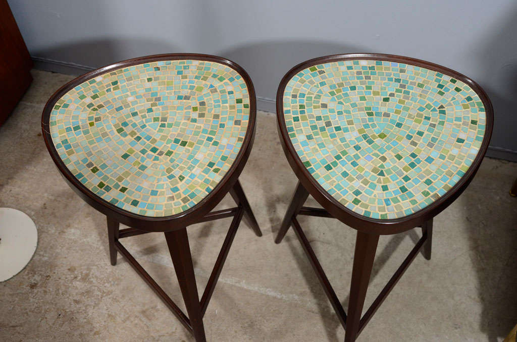 American Pair of Dunbar occasional tables by Edward Wormley