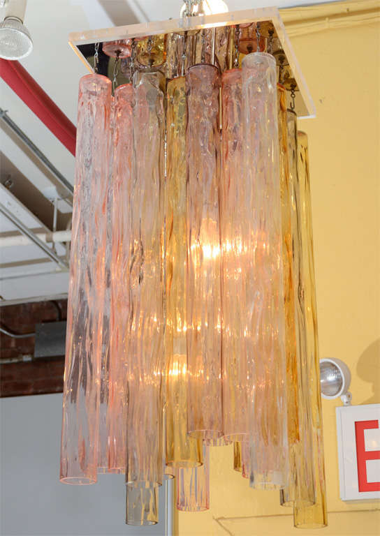 Art Glass Barovier and Toso Chandelier