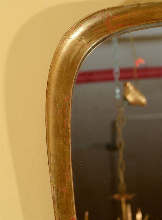 Late 20th Century La Barge Gold Leafed Mirror