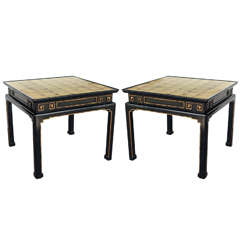 Maison Jansen Chinoiserie End Tables