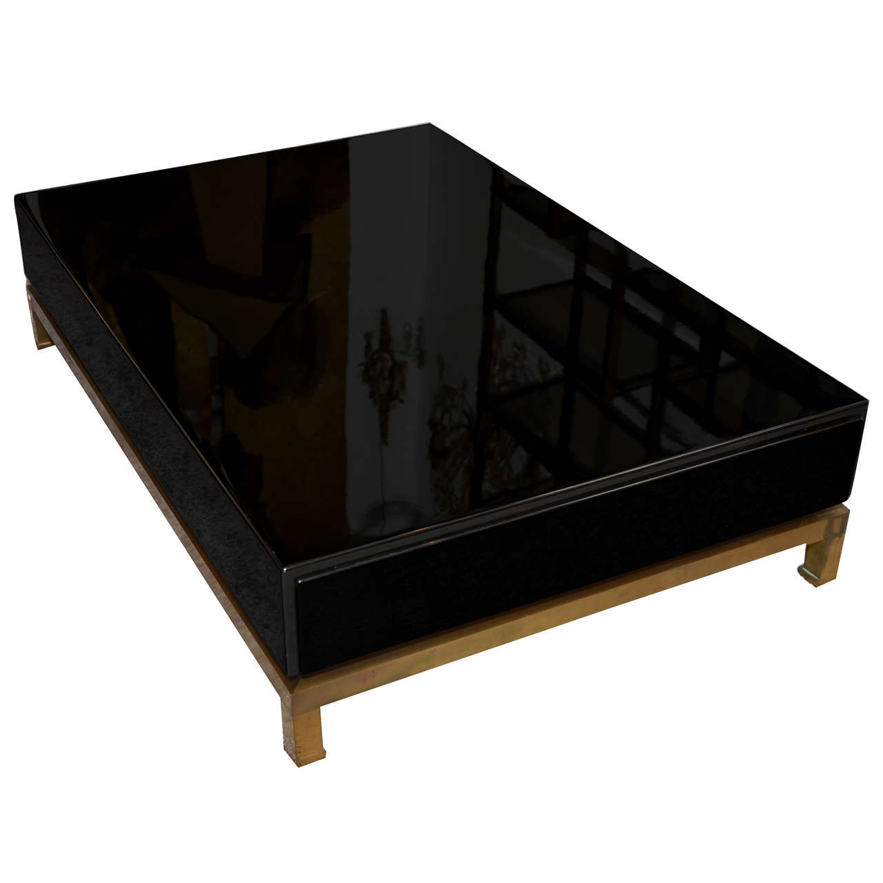 1970s Coffee Table by Guy Lefèvre for Maison Jansen For Sale
