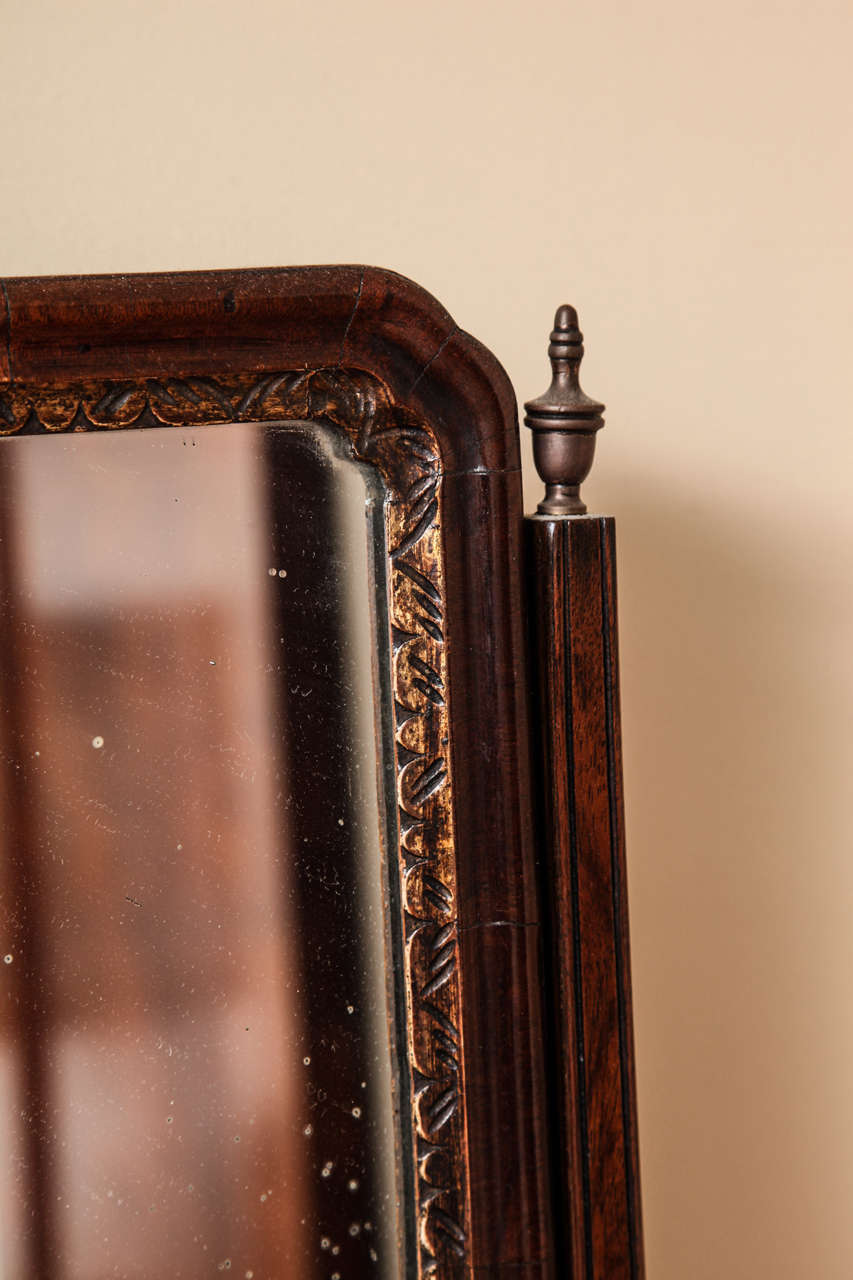 George I Padouk Dressing Mirror For Sale 3