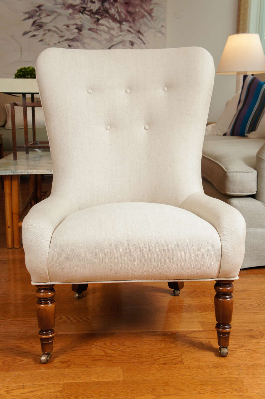 Slipper Chair at 1stdibs