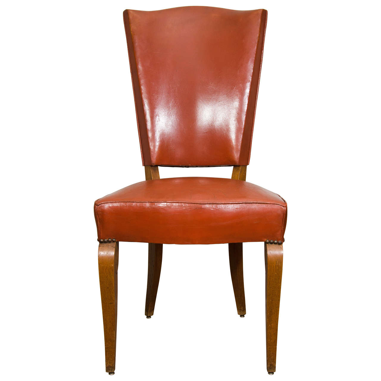 Vintage Desk Chair in The Style Of Leleu at 1stDibs