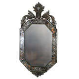 Antique A Venetian Mirror