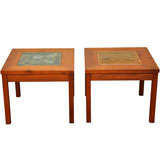 Pair of Brown-Saltman Side Tables