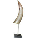 Vintage Viking Horn Sculpture