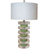 Lucite Column Tablelamp by Karl Springer