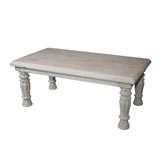 White Marble Table / Bench