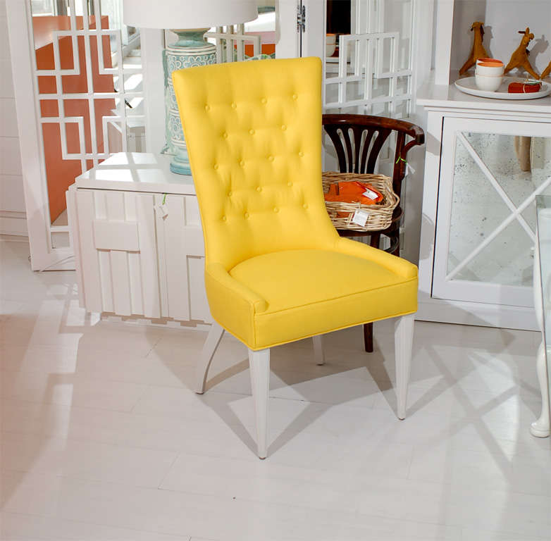20th Century Yellow Hostess Chair