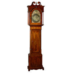 Antique 18th century Tallcase Mahogany Clock, England