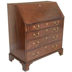 Antique Georgian Mahogany Fall Front Desk