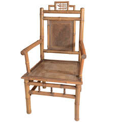 Large Scale Bamboo Armchair