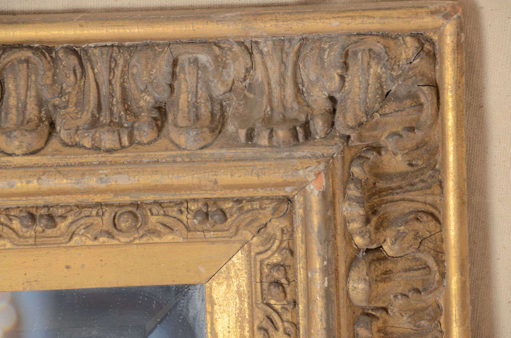 English Pair of 19th C Gilt Frames with Mirrors