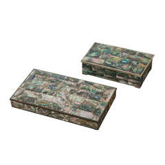 Abalone Inlaid Boxes