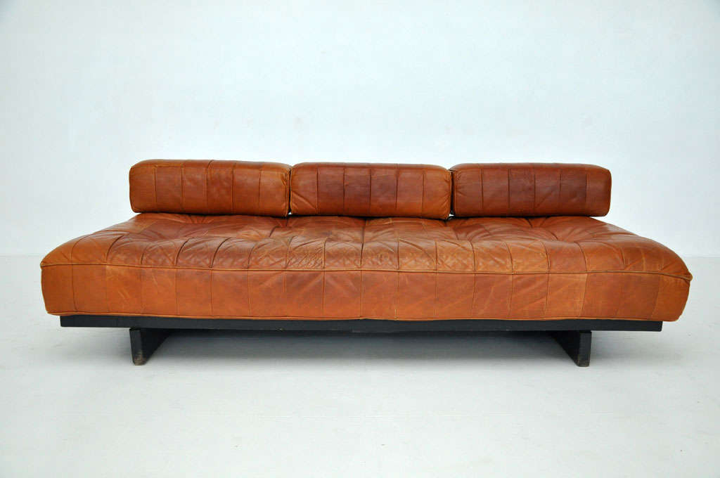DeSede leather patchwork daybed 1