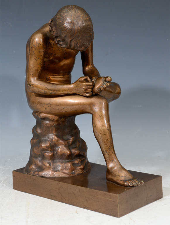 Vintage Bronze Study of the Classic Greco-Roman Sculpture Fedele 1